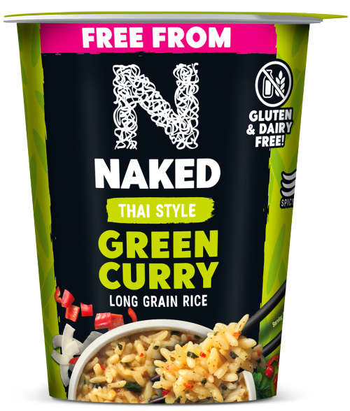 Free From NAKED RICE Thai Style Green Curry